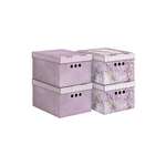 Коробка для хранения VALIANT 25*33*18.5 см набор 4 шт.