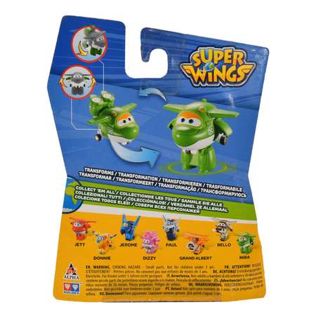 Автомобиль Super Wings Мини-трансформер Мира