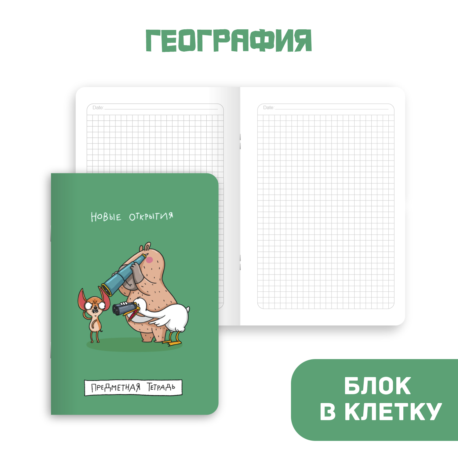 Тетрадь Проф-Пресс 40 лист. 4 шт. (Литература, География, История, Иностранный язык) - фото 3