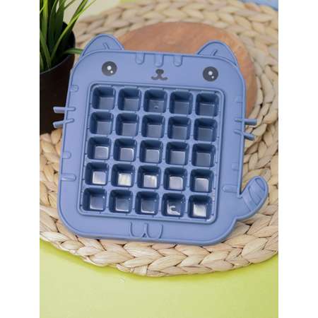 Лоток для льда iLikeGift Kitty blue