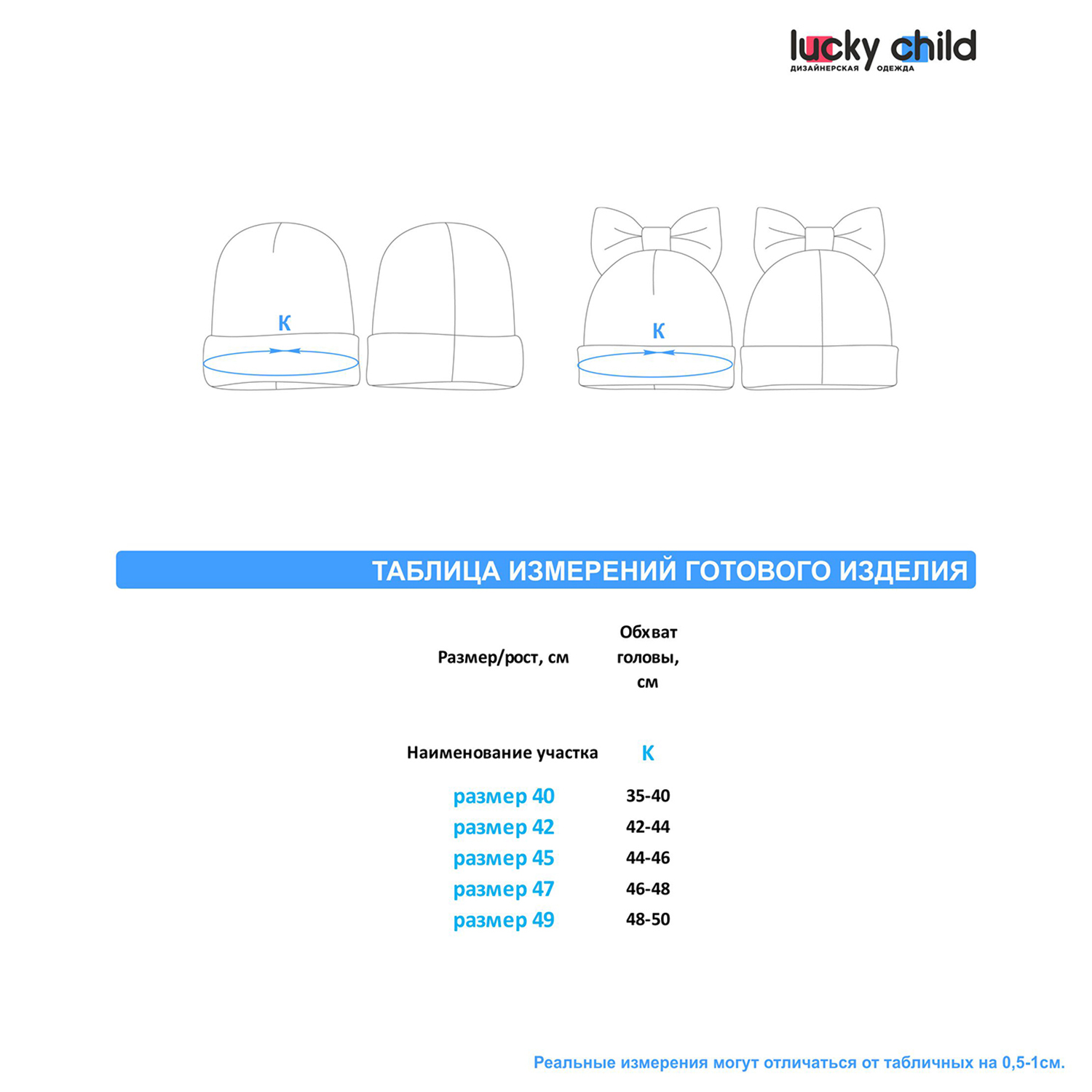 Шапка 2 шт Lucky Child 139-9/молочный/розовый/0-2 - фото 5