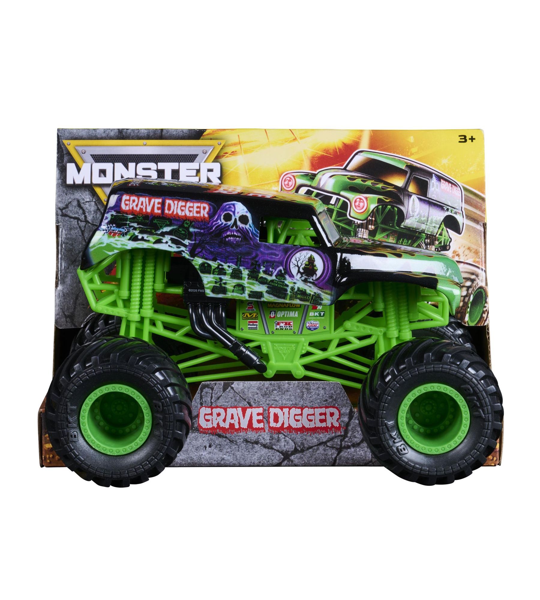 Монстр-трак Monster Jam Могильщик 6077749 - фото 4