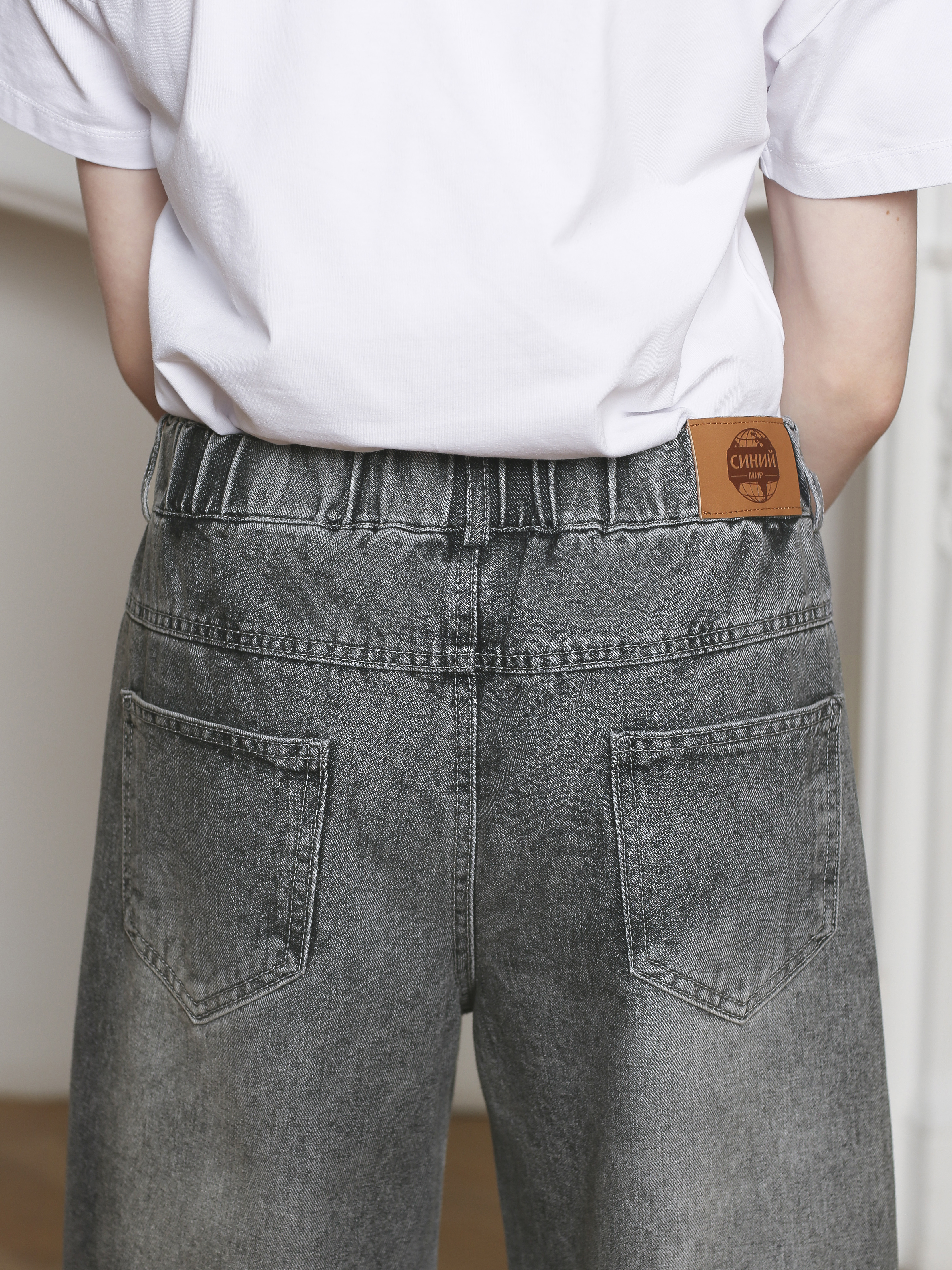 Джинсы-трубы СИНИЙ МИР R110-IL - фото 13