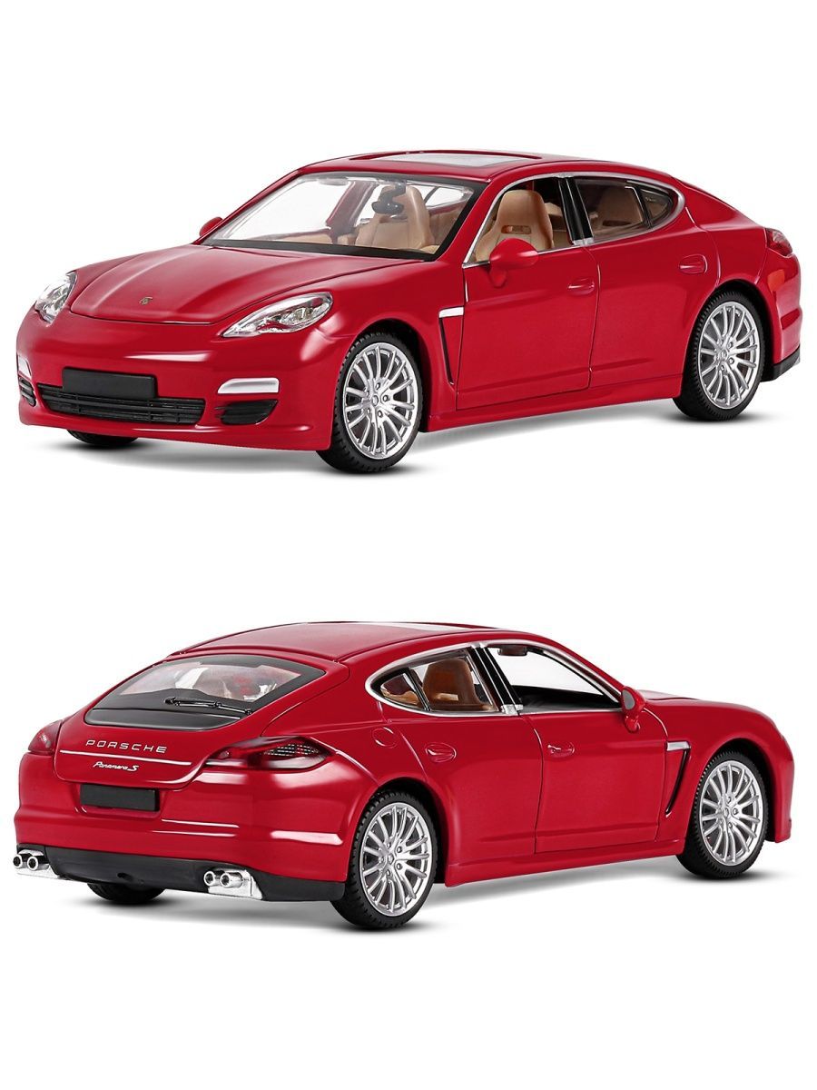 Автомобиль АВТОпанорама Porsche Panamera S 1:24 JB1251133 - фото 7