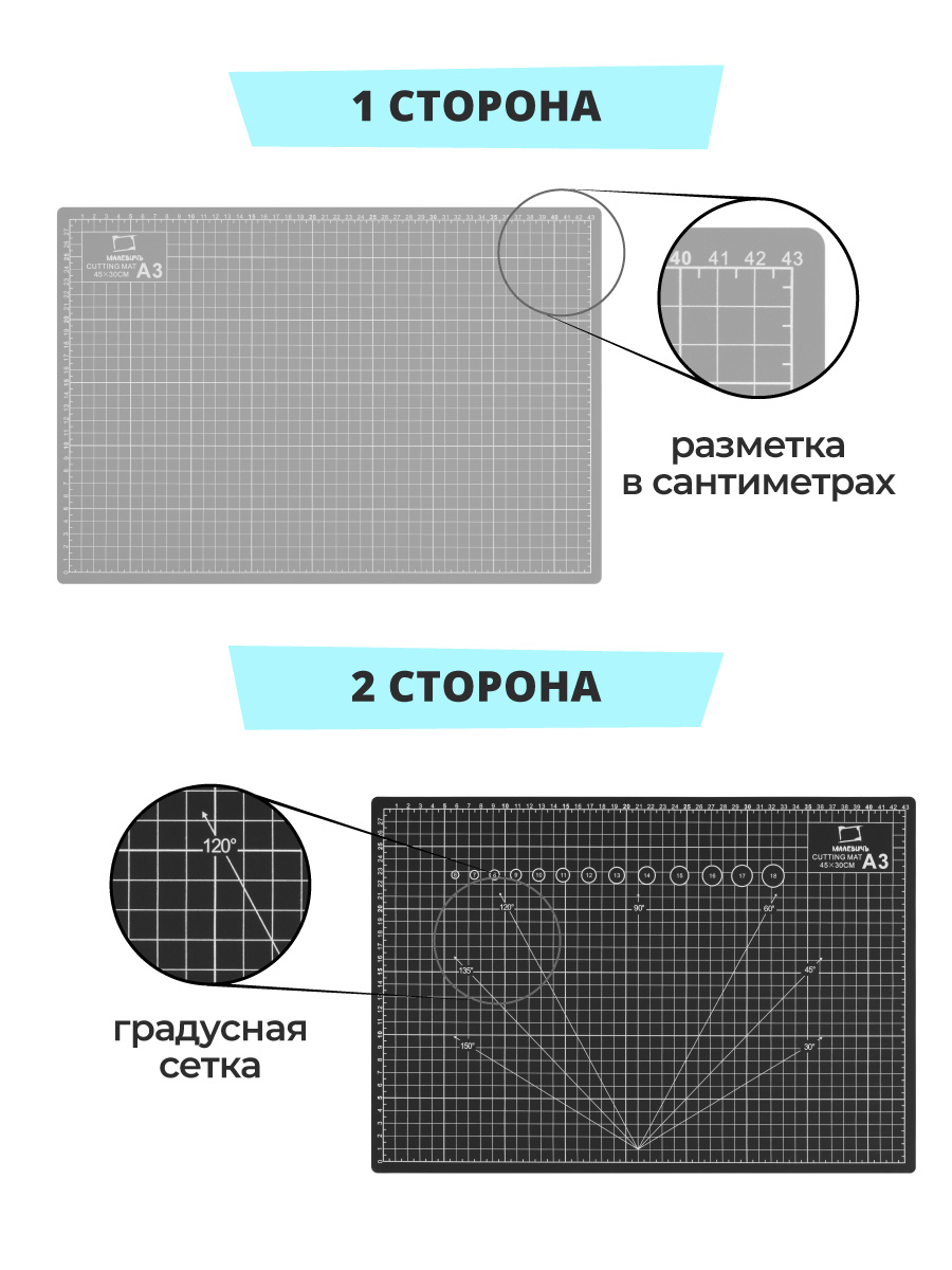 Коврик настольный Малевичъ - фото 3