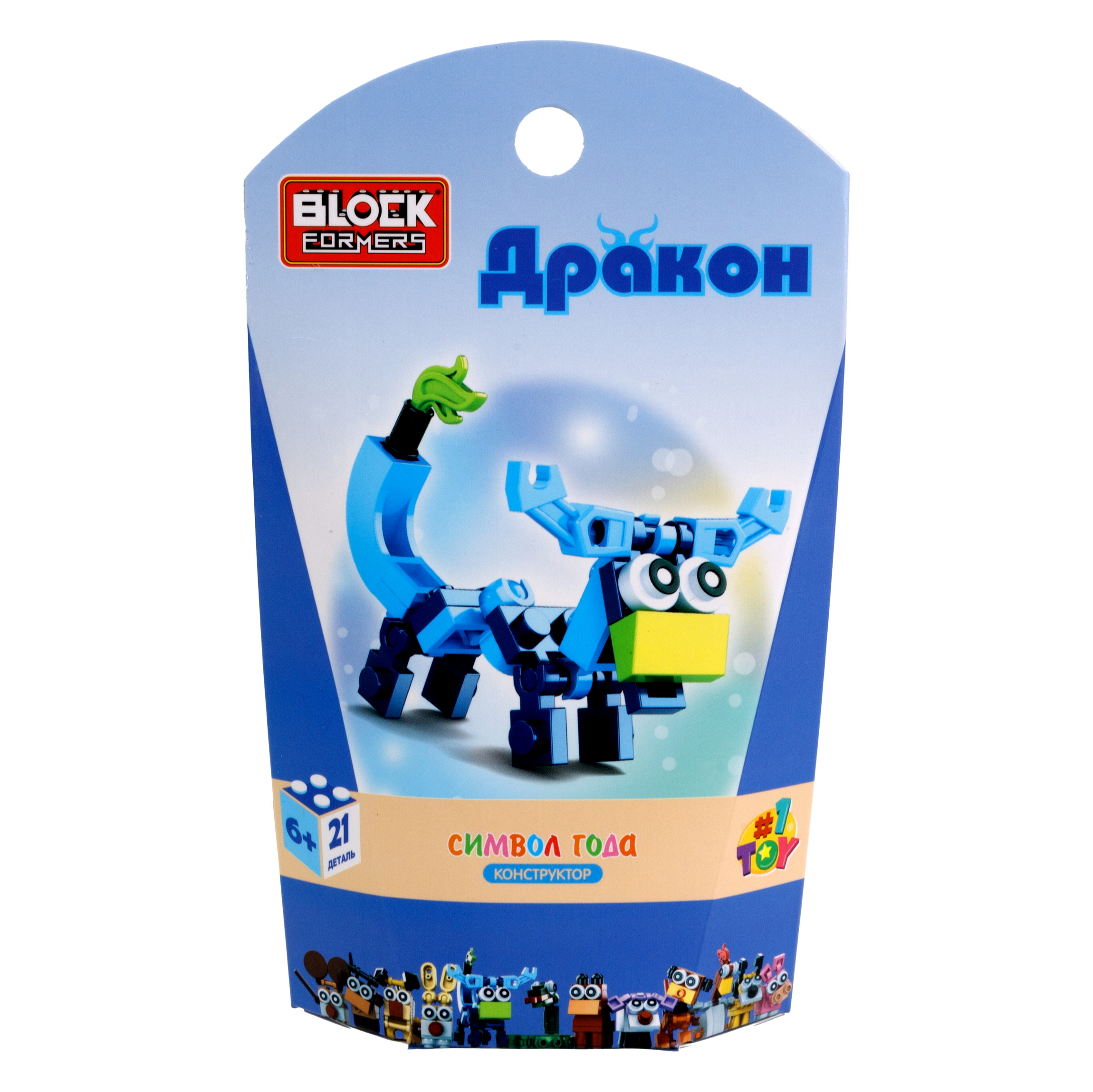 Конструктор 1TOY Blockformers Символ года блочный - фото 49