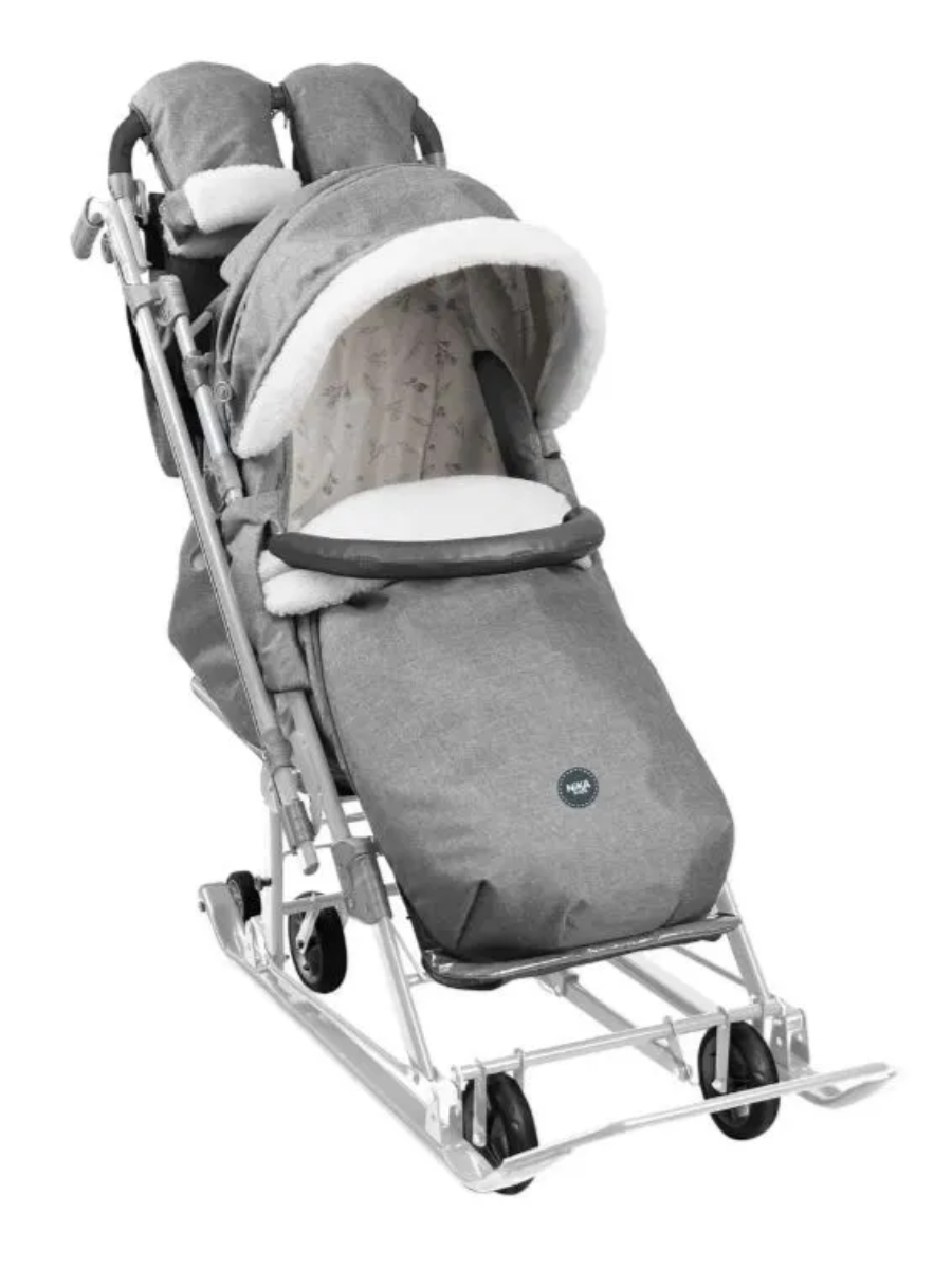 Санки-коляска NiKA kids Дымчатый - фото 1