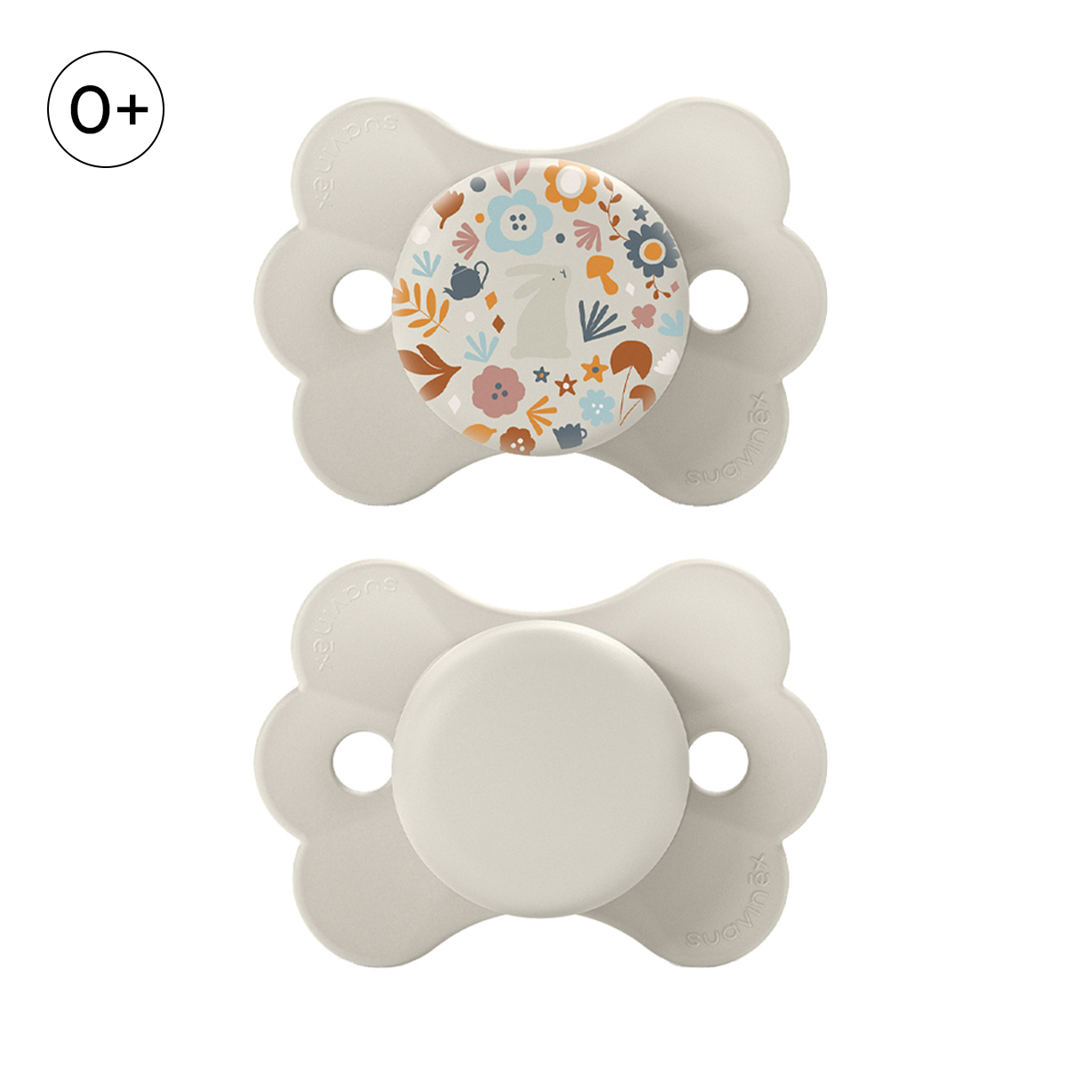 Пустышка Suavinex силикон ортодонтическая от 0 мес. 2 шт. - фото 1