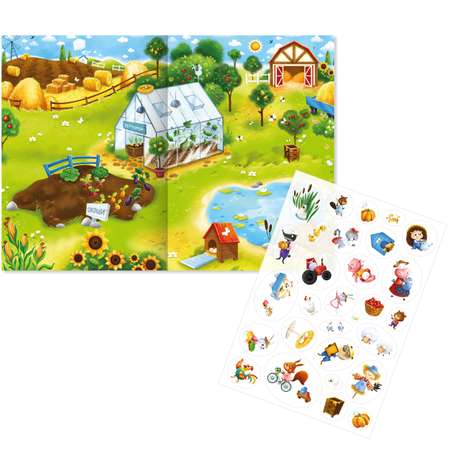 Наклейки El BascoKids Деревня 29 шт.