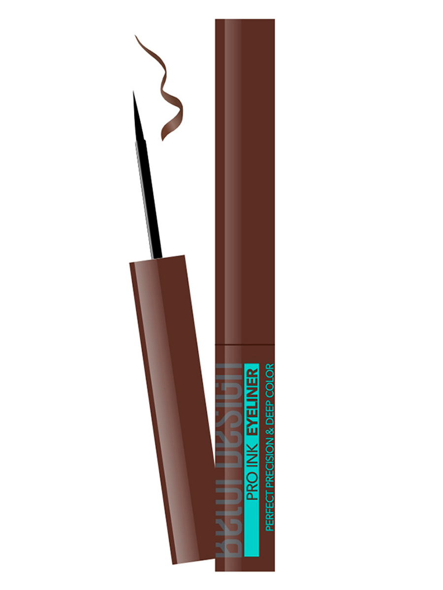 Подводка для глаз Belor Design Pro ink Тон 2 Шоколадный 3.5 г - фото 1
