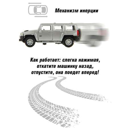 Автомобиль HOFFMANN Hummer H3 1:43