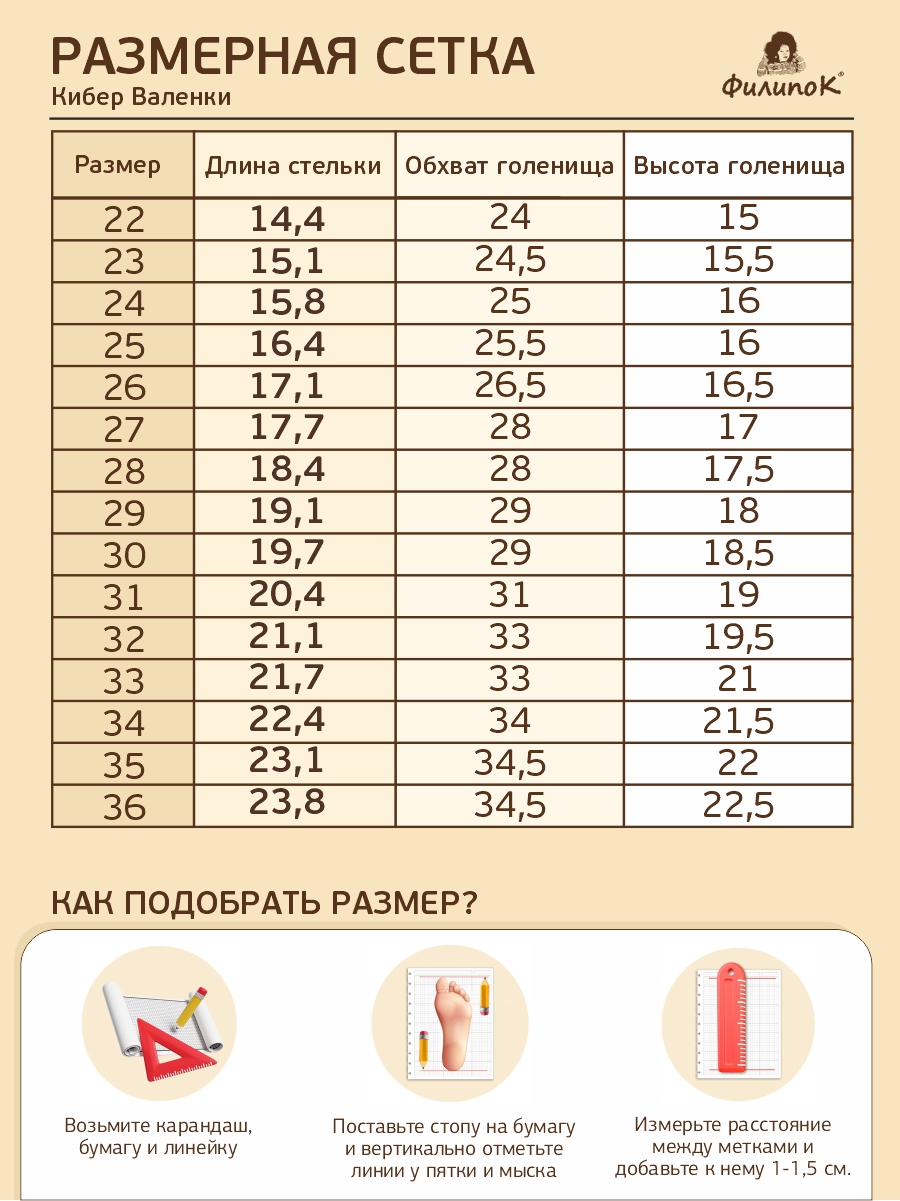 Сапоги Филипок 1350121KV - фото 14