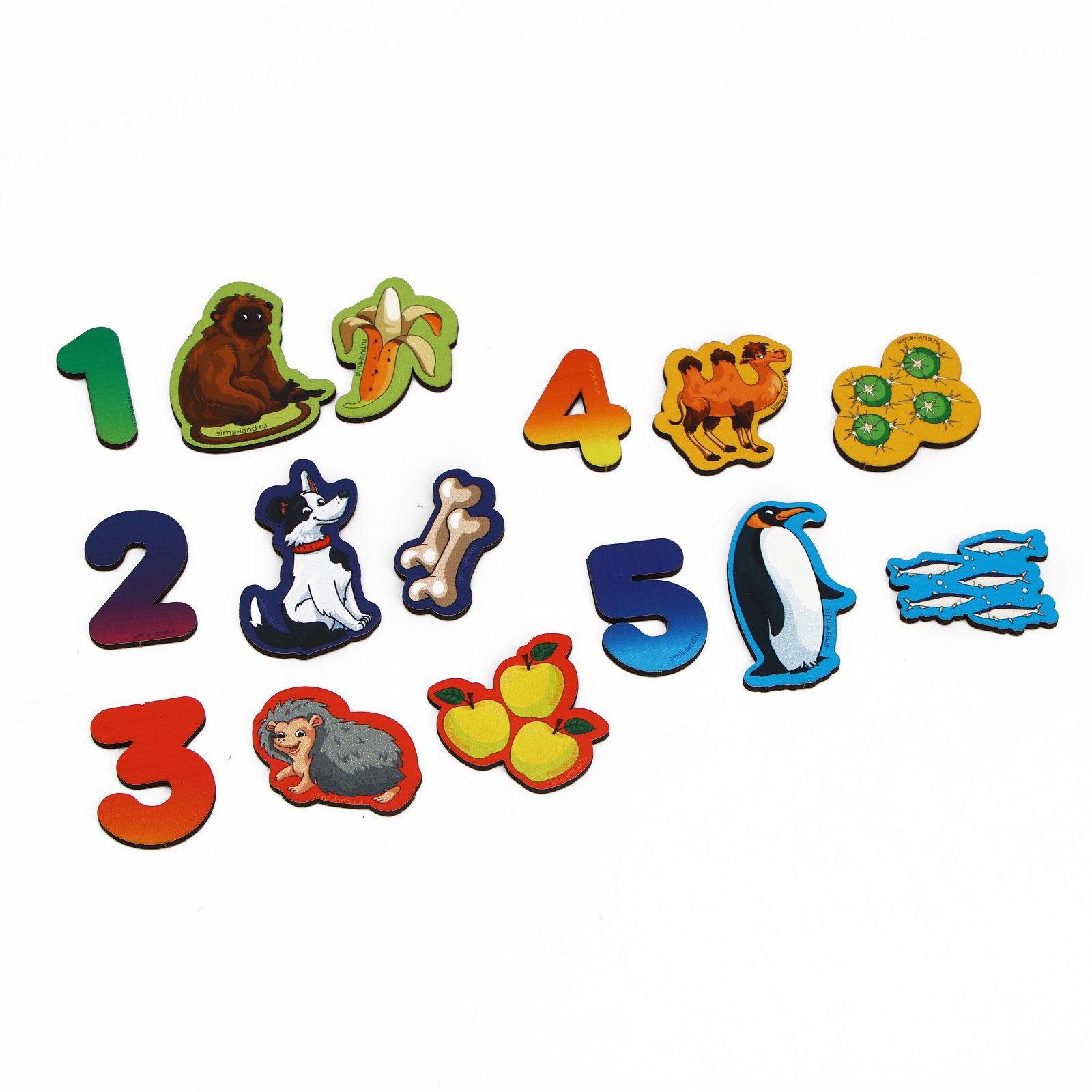 Настольная игра Лесная мастерская Веселый счет - фото 3