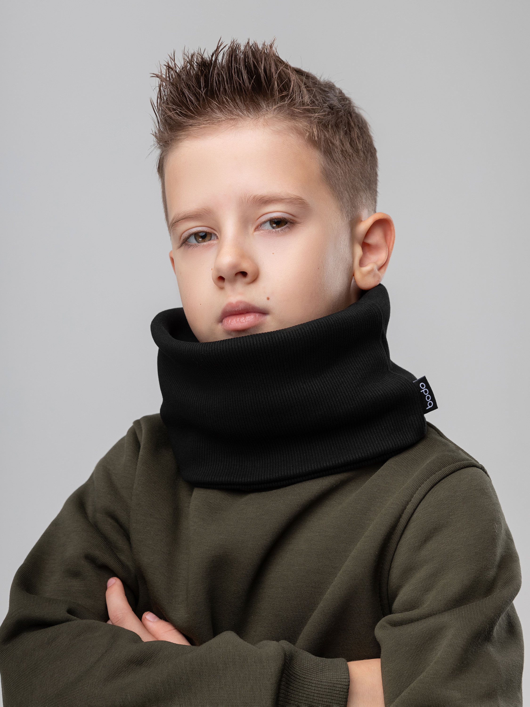 Снуд Bodo 12-113M_черный - фото 2