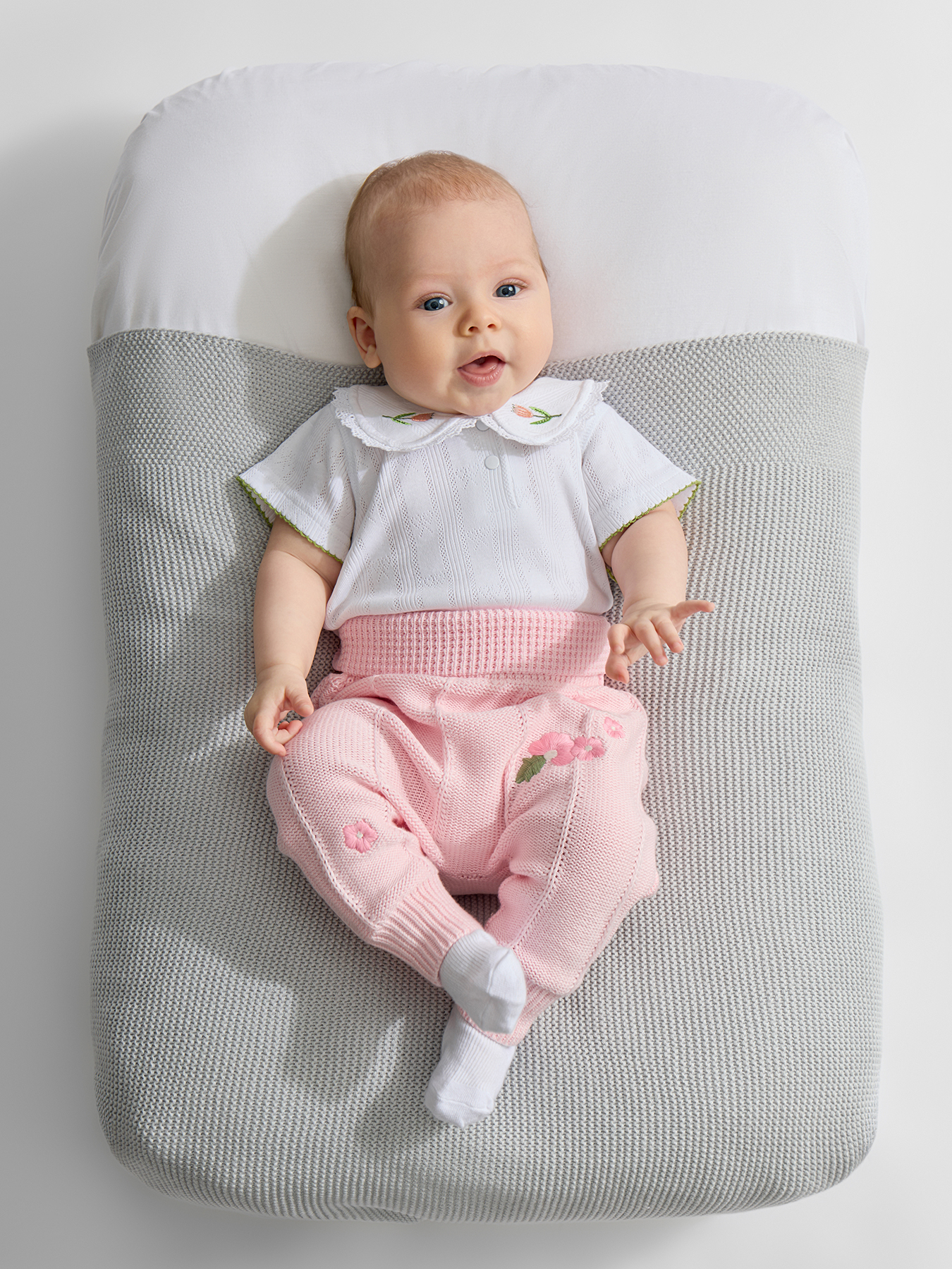 Комплект Happy Baby 90159-0_white&pink - фото 3