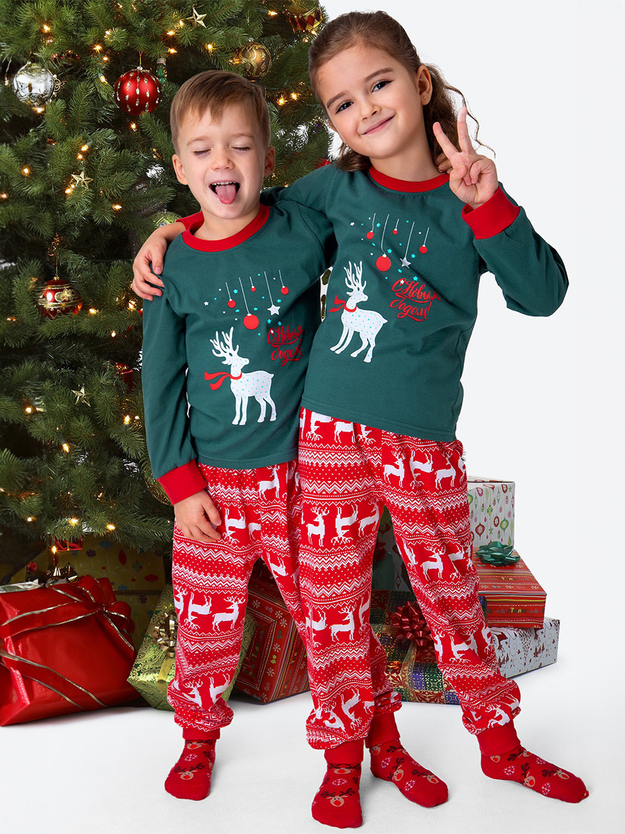 Пижама HappyFox HF00147изумрудный - фото 2