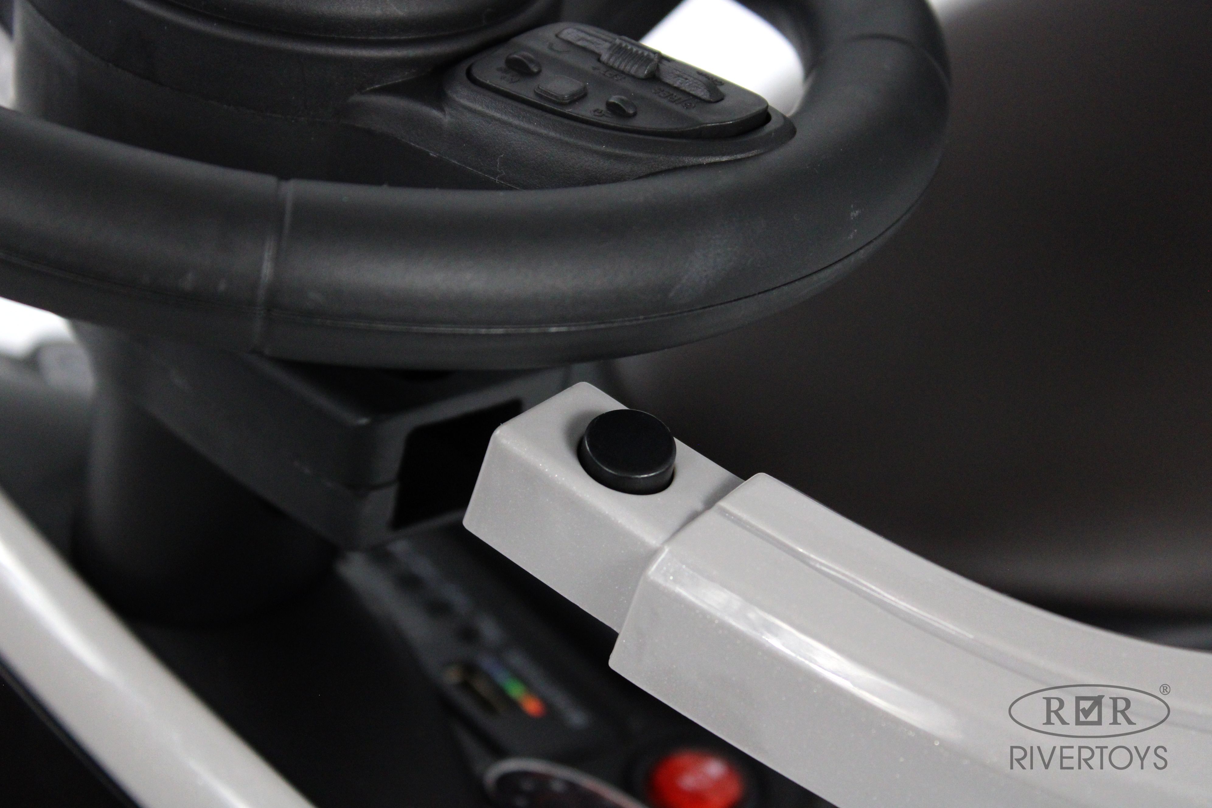 Электромобиль RIVERTOYS Toyota Z002ZZ-A-GREY С пультом ДУ - фото 20