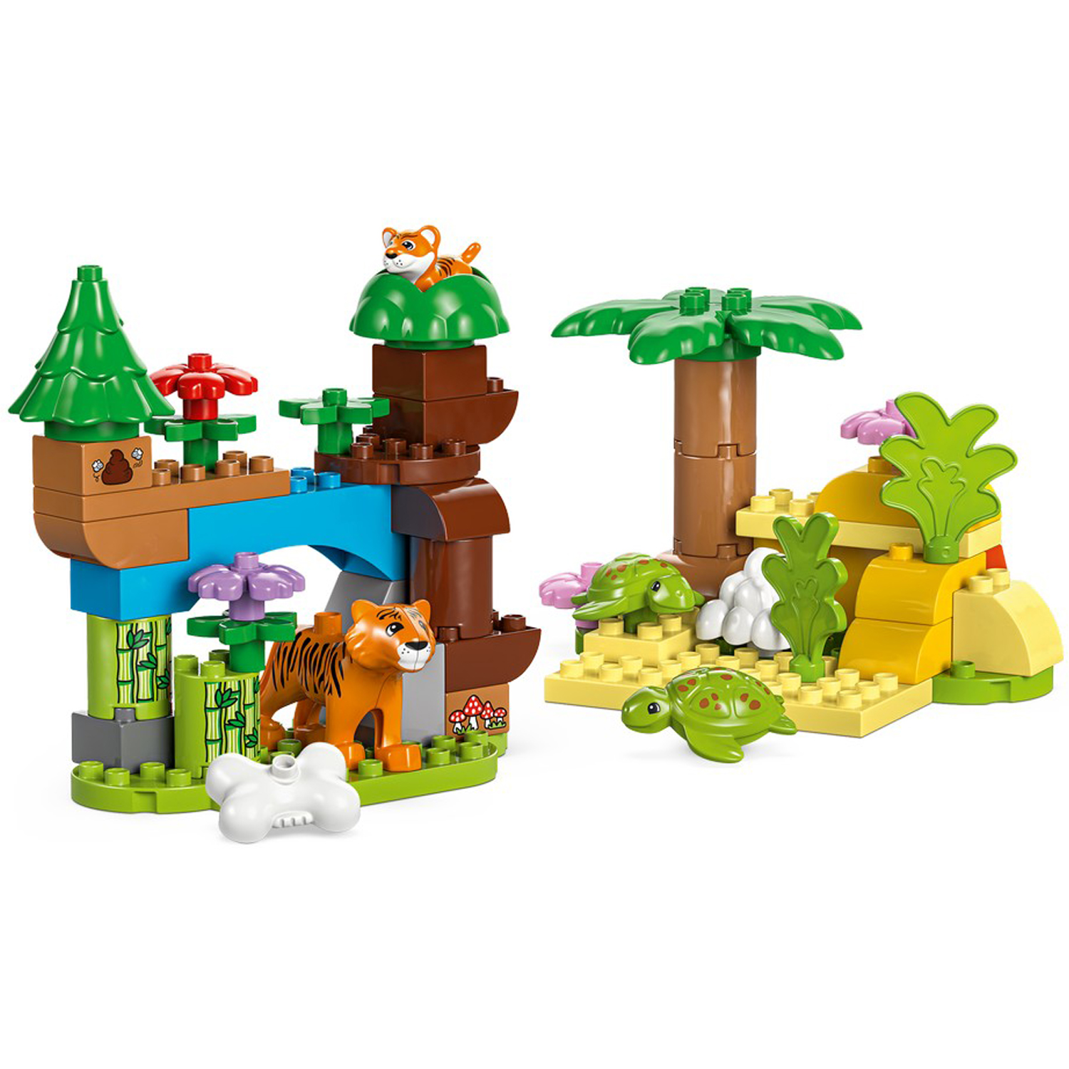 Конструктор LEGO DUPLO Семейства диких животных 92 дет. - фото 6