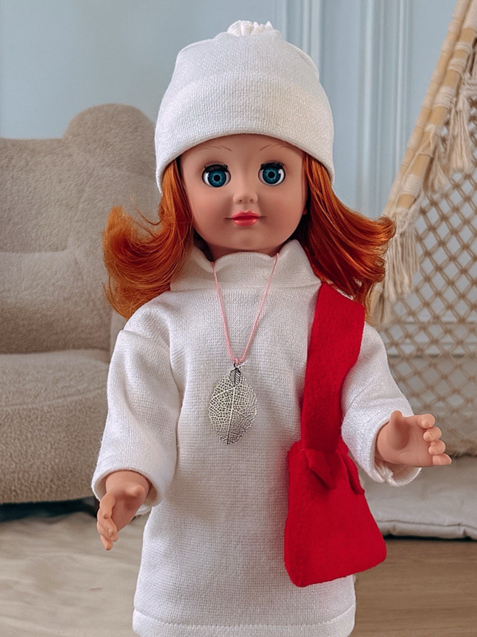 Кукла большая (ростовая) СТРАНА КУКОЛ говорящая Стелла высота 60 см 22-03.3 - фото 23