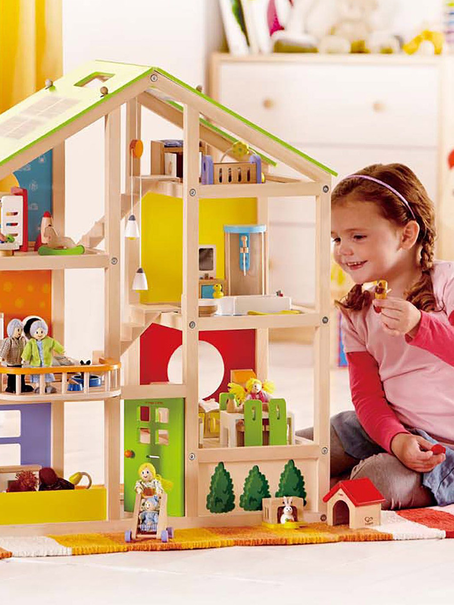 Домик для кукол Hape с мебелью E3401_HP - фото 1