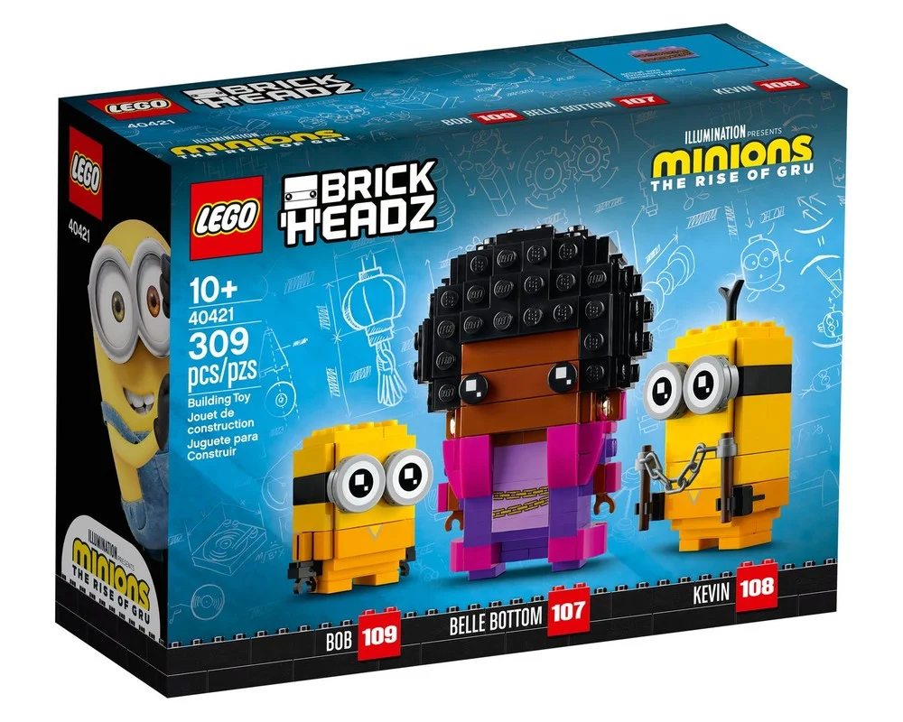 Конструктор LEGO BrickHeadz 40421 309 дет. - фото 3