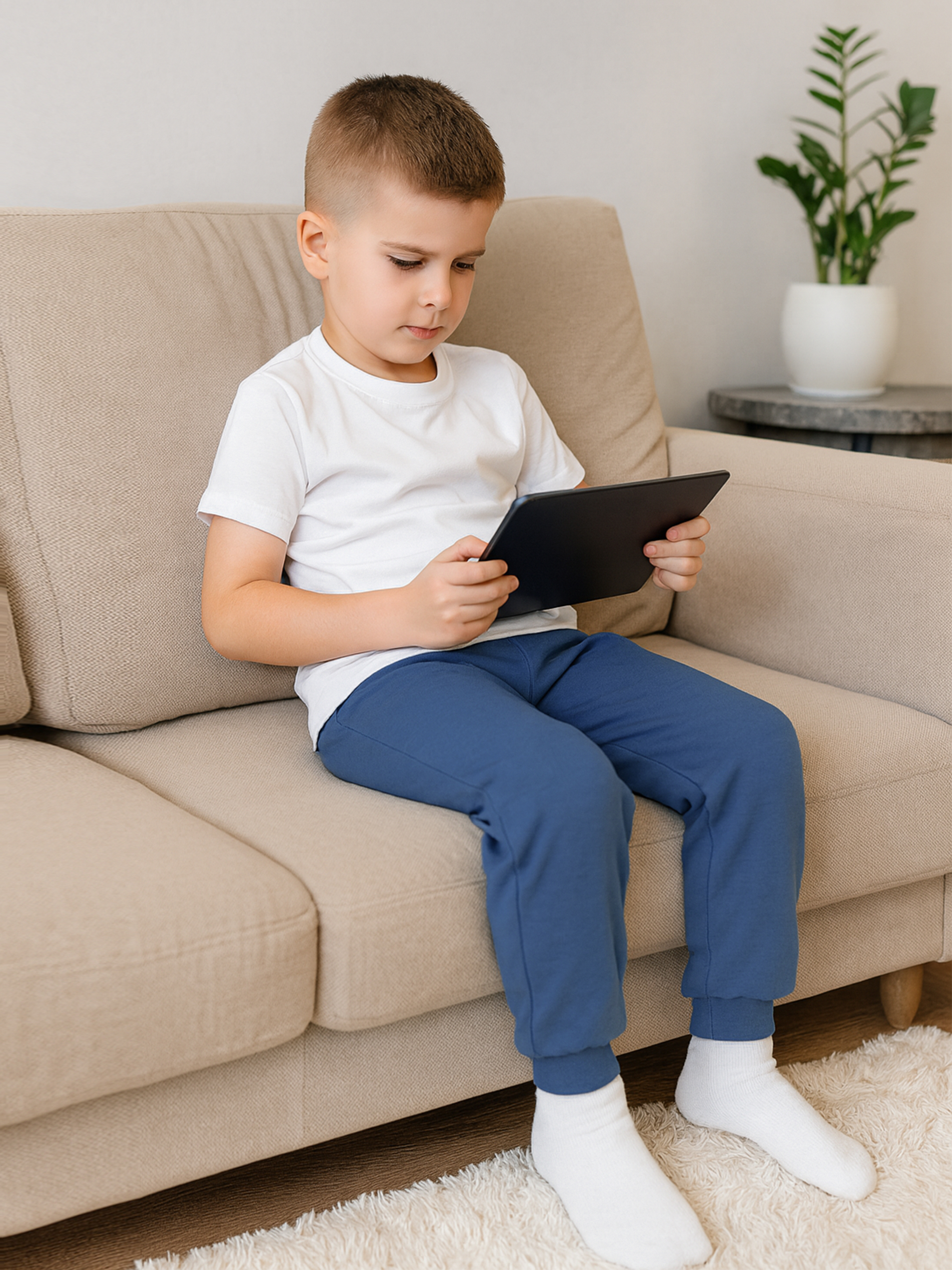 Брюки Утенок 432/1 джинс - фото 4