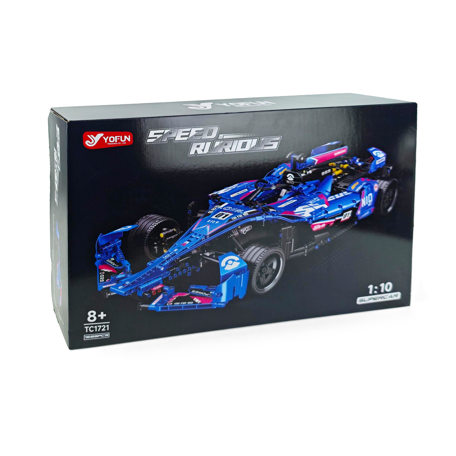 Конструктор Formula гоночная машина 1599 дет. - фото 3