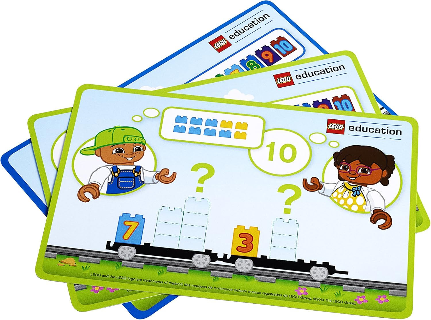 Конструктор LEGO Education 45008 Математический поезд 167 дет. - фото 4