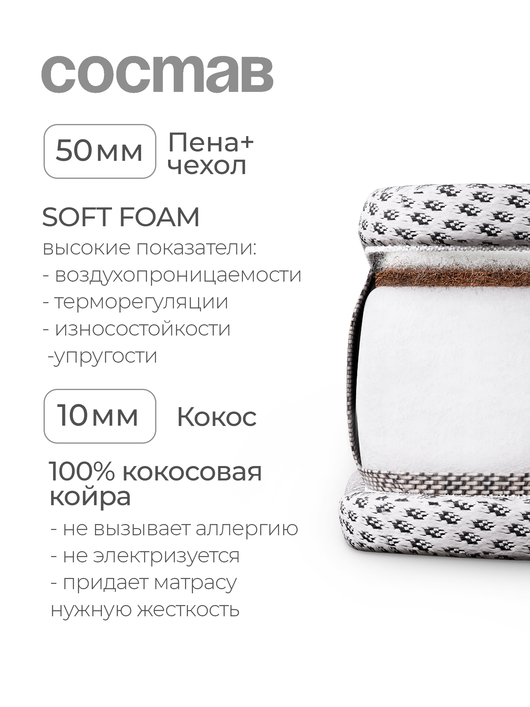 Матрас Tomix Moona - фото 2