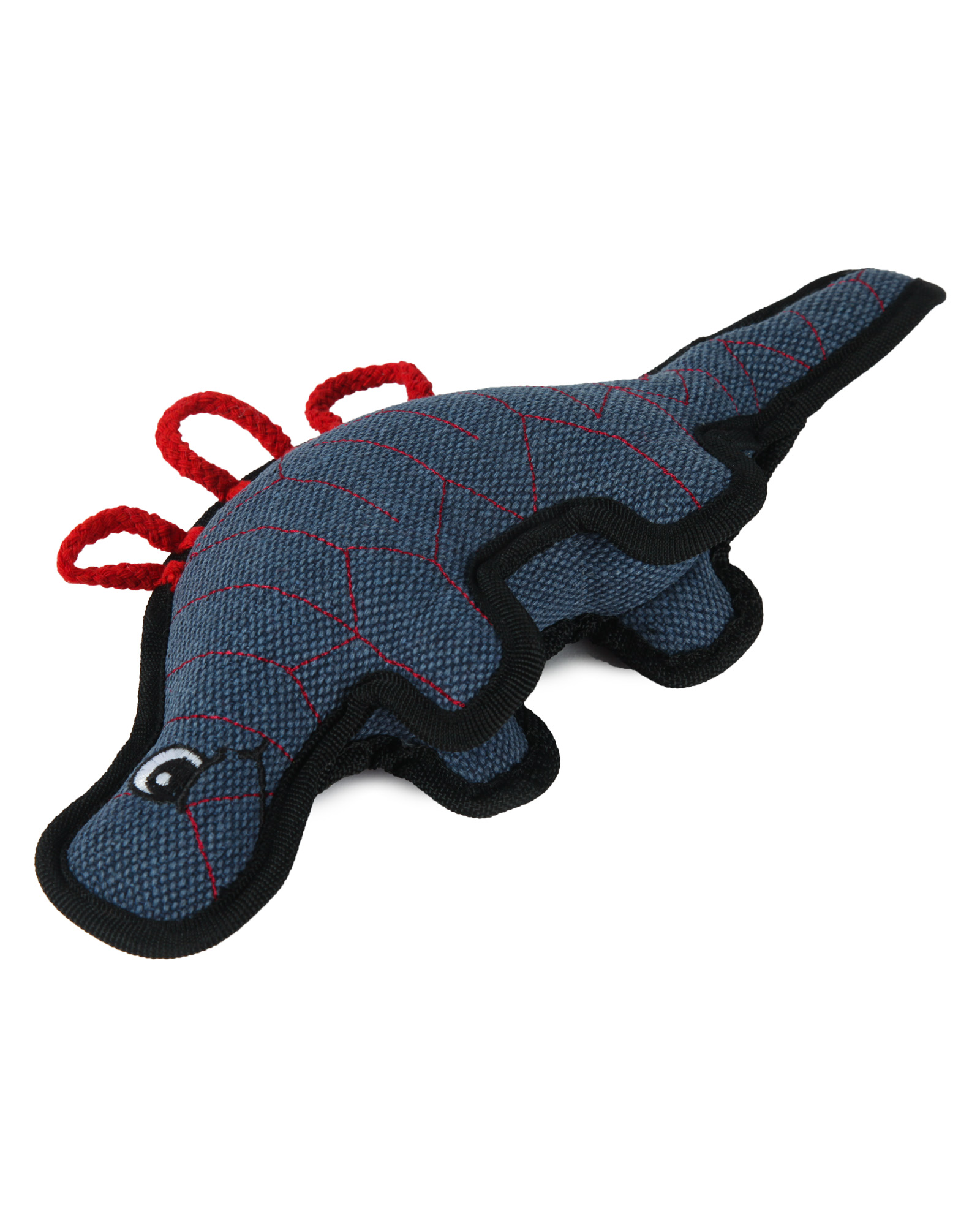 Игрушка для собак Barbaks Динозавр Пафнутий особо прочный мягкий с пищалкой 31.5*15.5см - фото 5