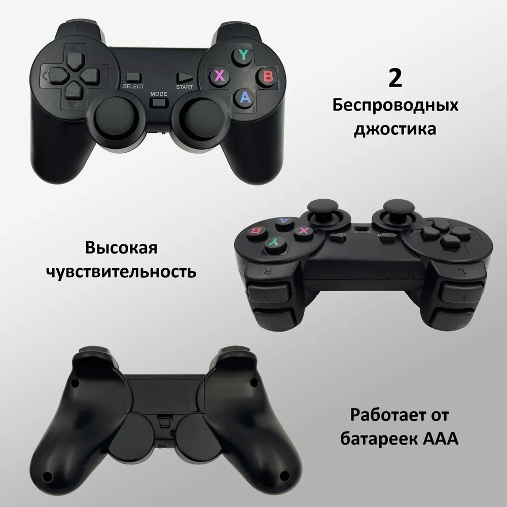 Игровая приставка со Смарт ТВ 2 в 1 CASTLELADY Game Stick Box и Android TV 5 G - фото 3