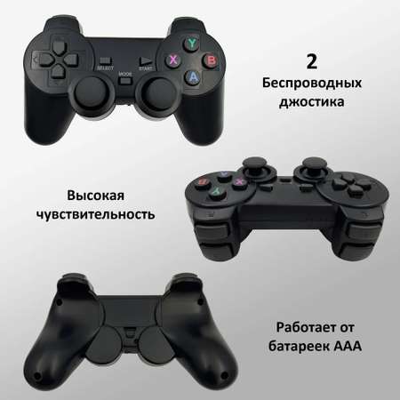 Игровая приставка со Смарт ТВ 2 в 1 CASTLELADY Game Stick Box и Android TV 5 G