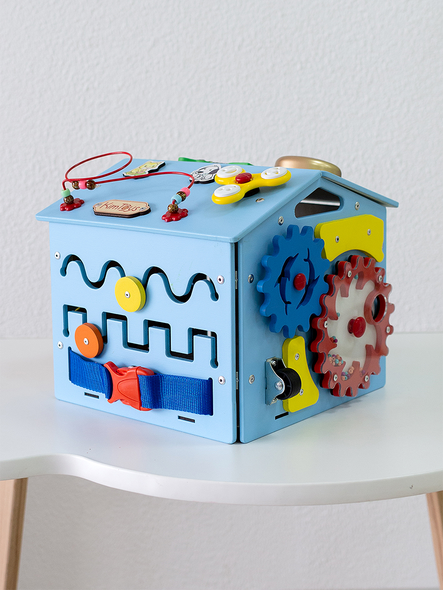 Игрушка KimToys бизиборд Домик - фото 9