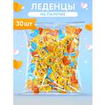 Леденцы на палочке ассорти Сладкая сказка Три кота 10г х 30шт