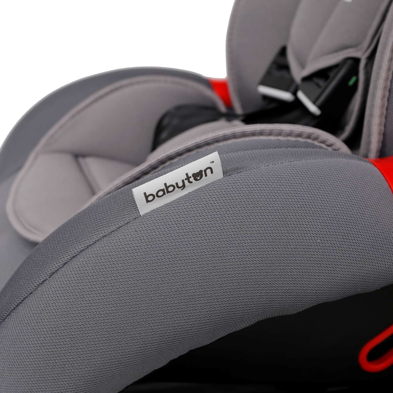 Автокресло Babyton Omega Fix Grey Isofix 1/2 (9-25 кг) - фото 25