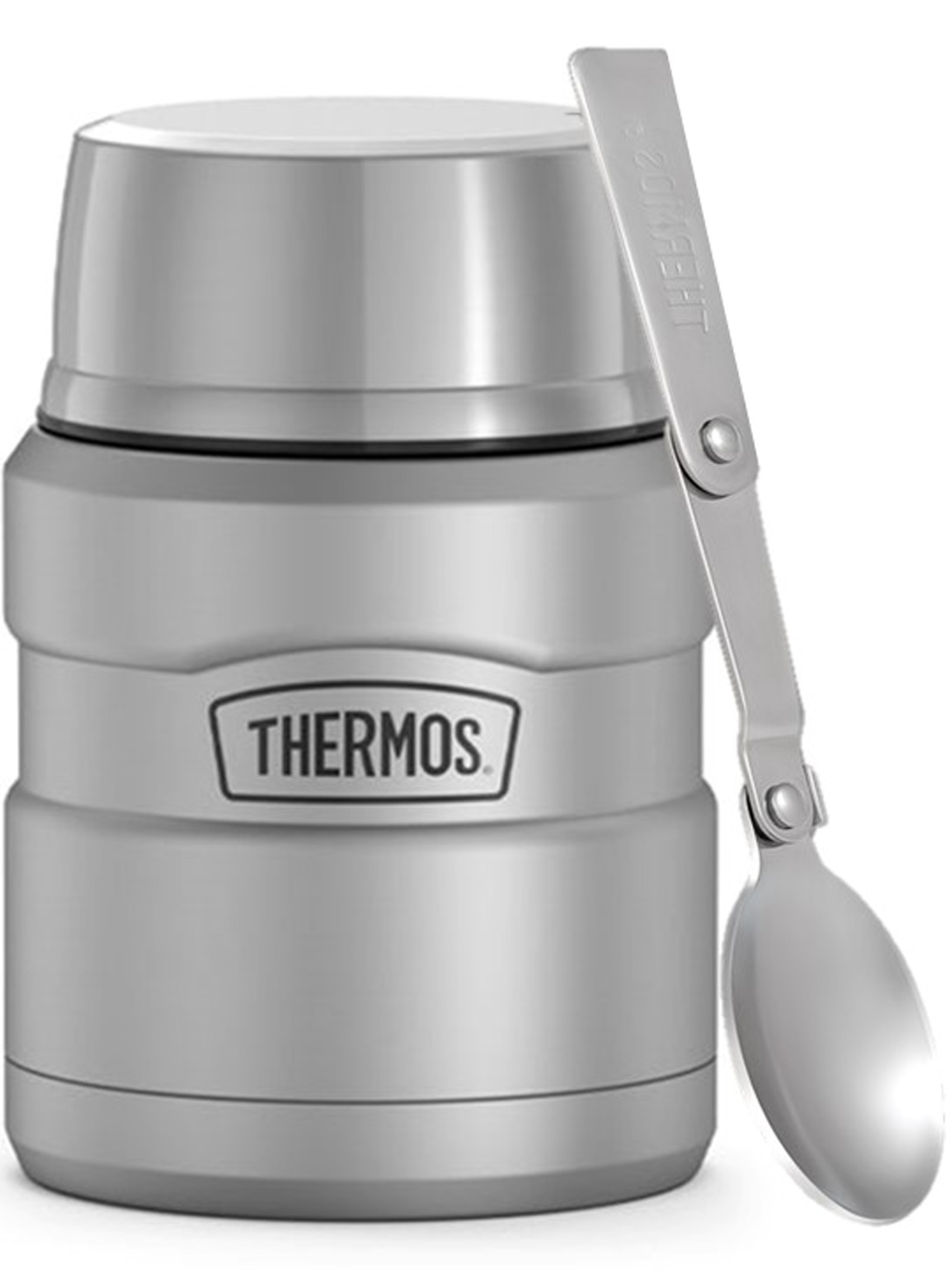 Термос для еды супа 710 мл с ложкой THERMOS KING-3020 стальной – нержавеющая сталь герметичный тепло/холод 14/24 часов - фото 6