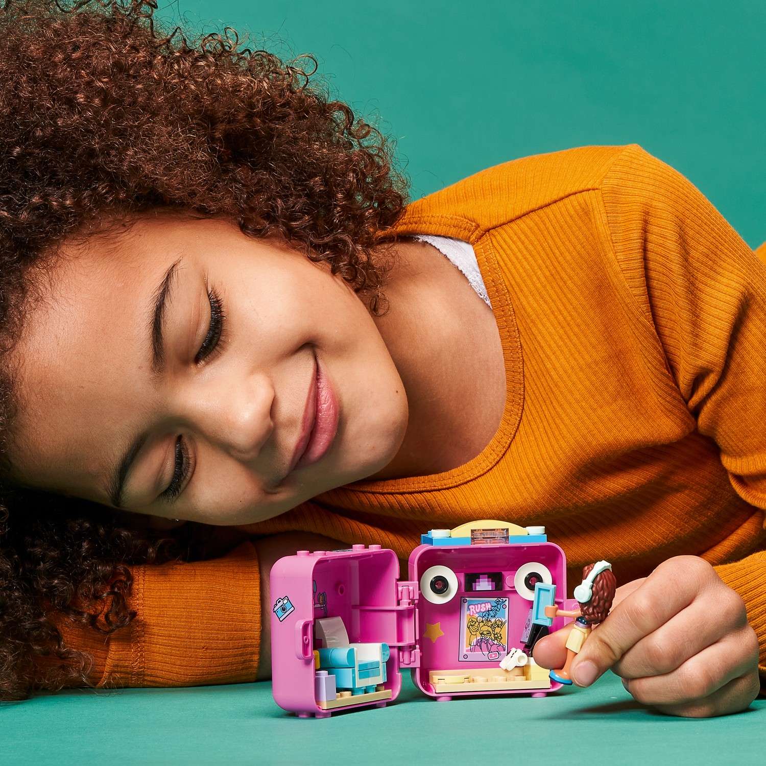 Конструктор LEGO Friends Тренировка лошади и прицеп блочный - фото 11
