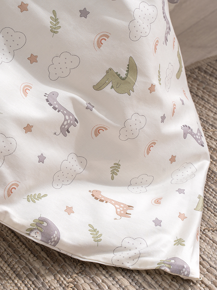 Комплект постельного белья Perina Fancy Zoo детский 3 предм. - фото 12