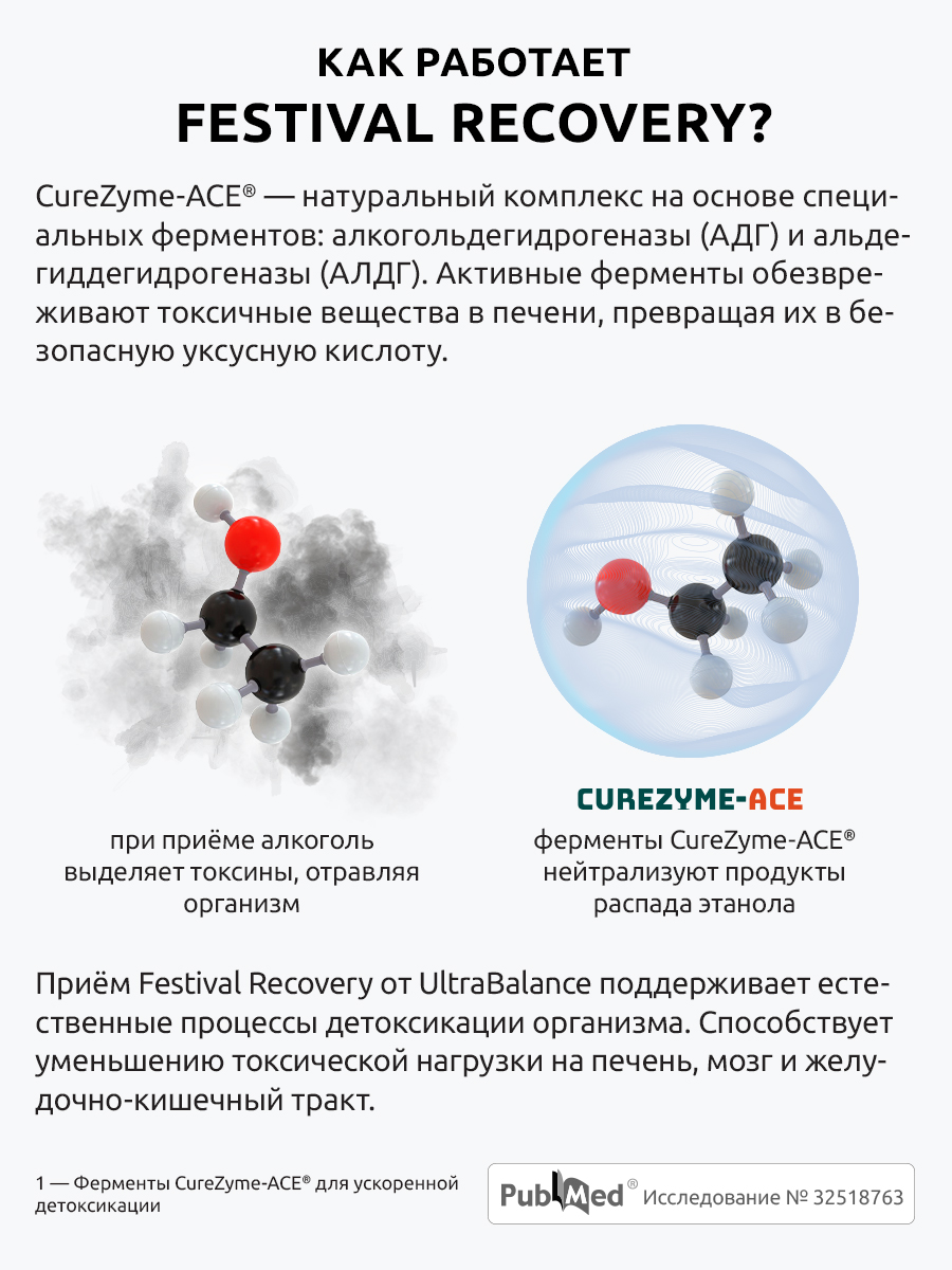 Детокс UltraBalance Биологически активная добавка к пище Фестиваль Рекавери - фото 8