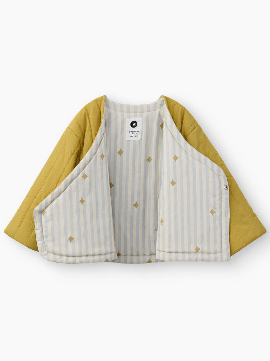 Куртка Happy Baby 88667_mustard - фото 4