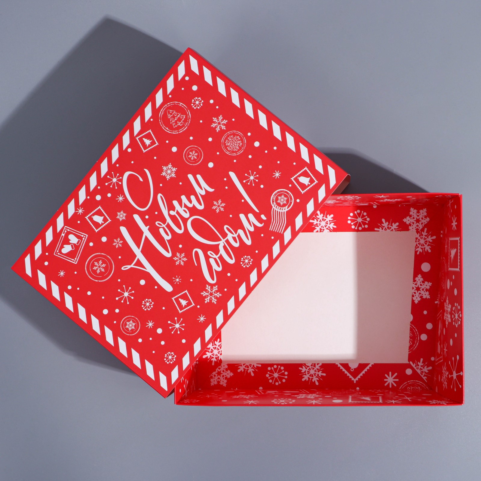 Коробка Дарите Счастье сборная «С Новым годом». 25×18×10 см - фото 4