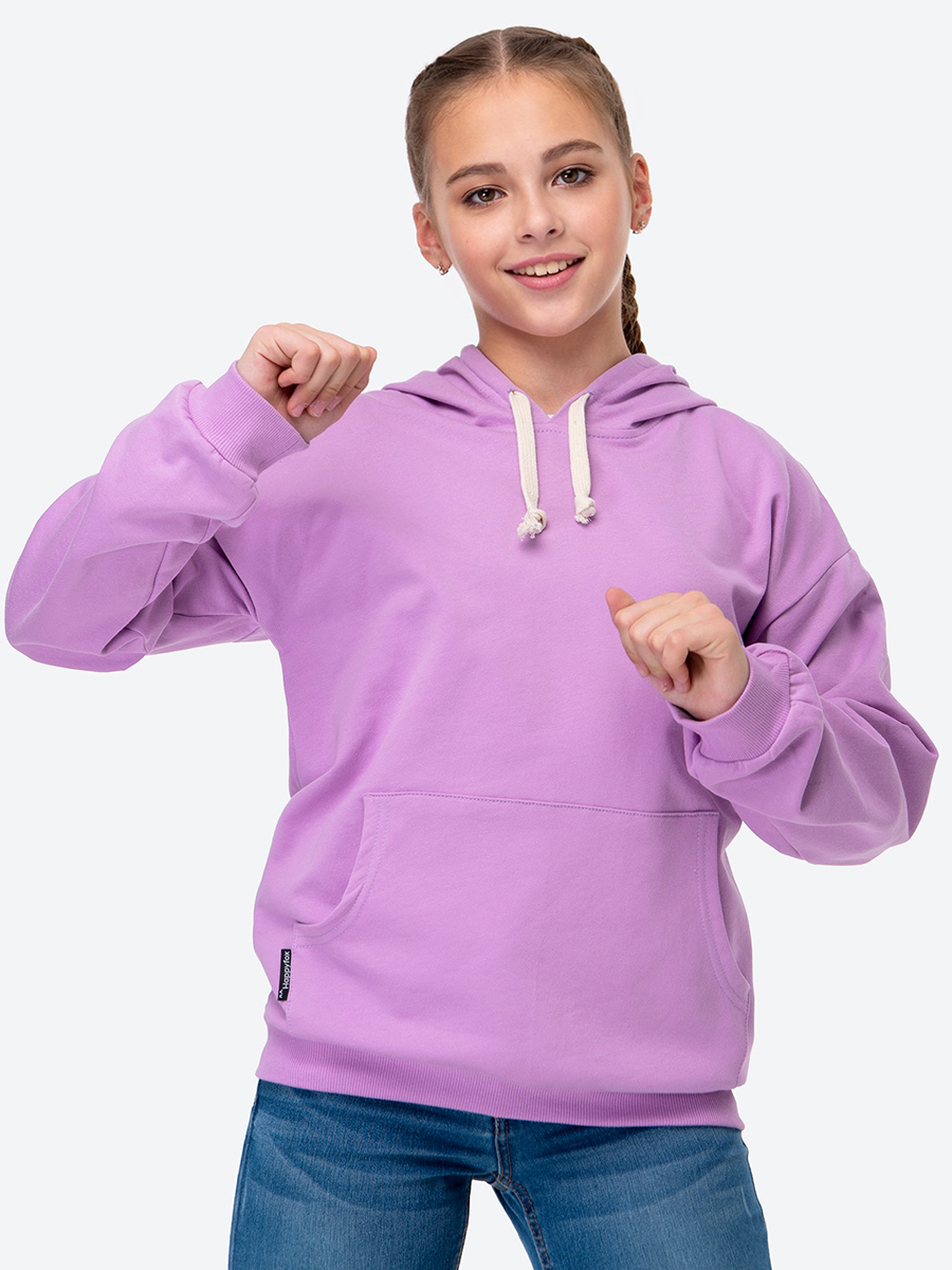 Худи HappyFox HF00158сиреневый - фото 3