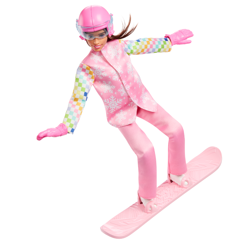 Кукла модельная Barbie Сноубордистка JKF78 JKF78 - фото 4
