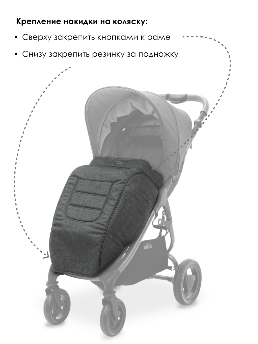 Чехол для ножек Valco baby Trend Серия 2 A0539 - фото 3