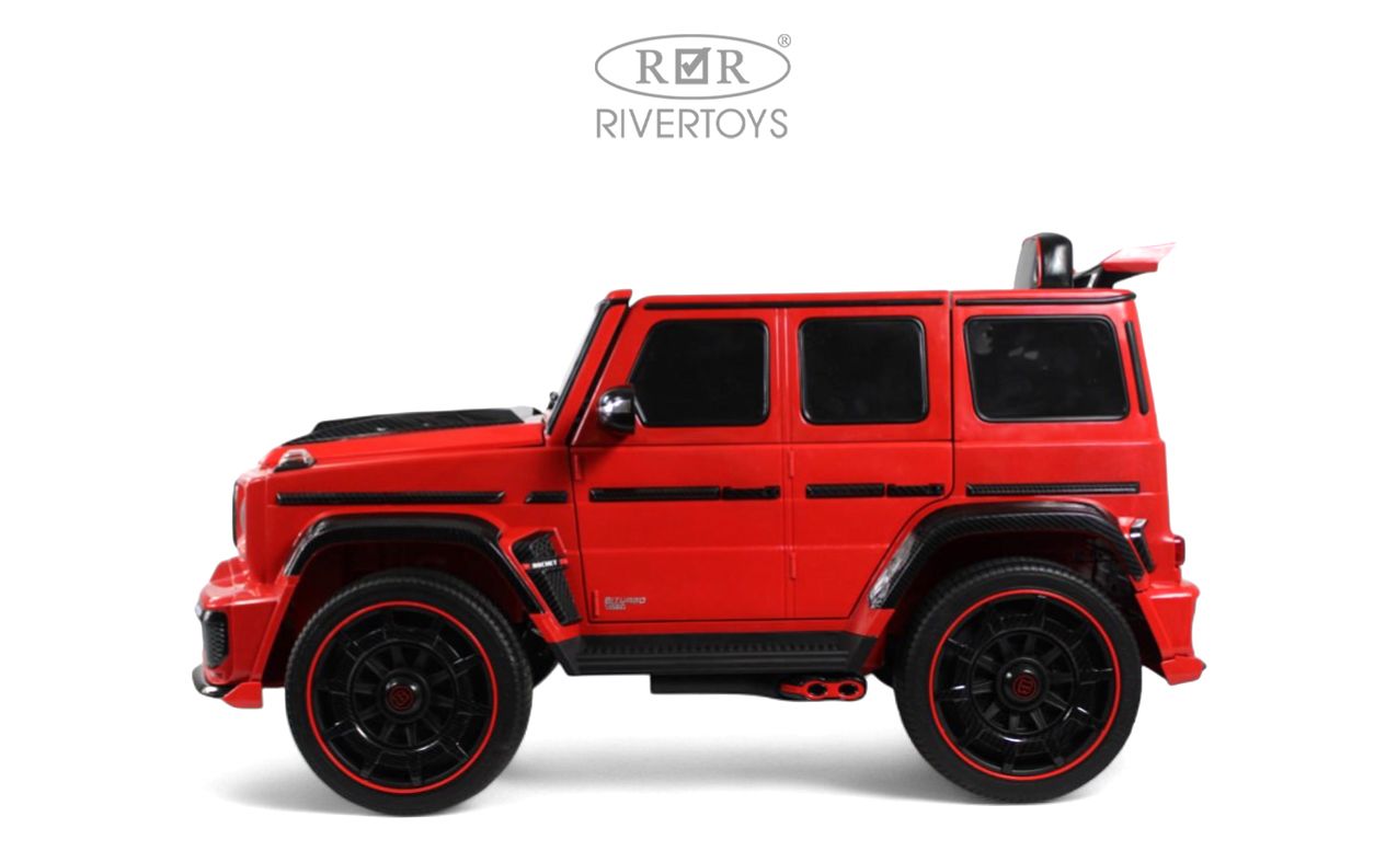 Электромобиль RIVERTOYS Mercedes Z777ZZ-RED С пультом ДУ - фото 2