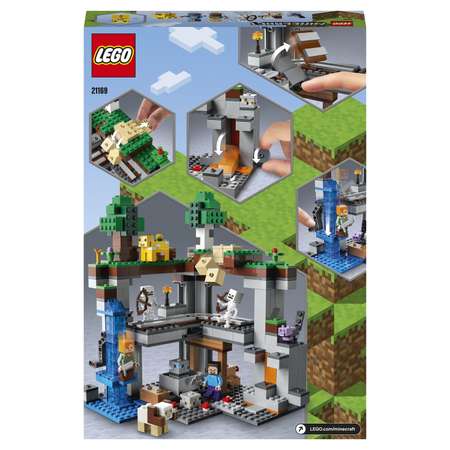 Конструктор LEGO Minecraft блочный