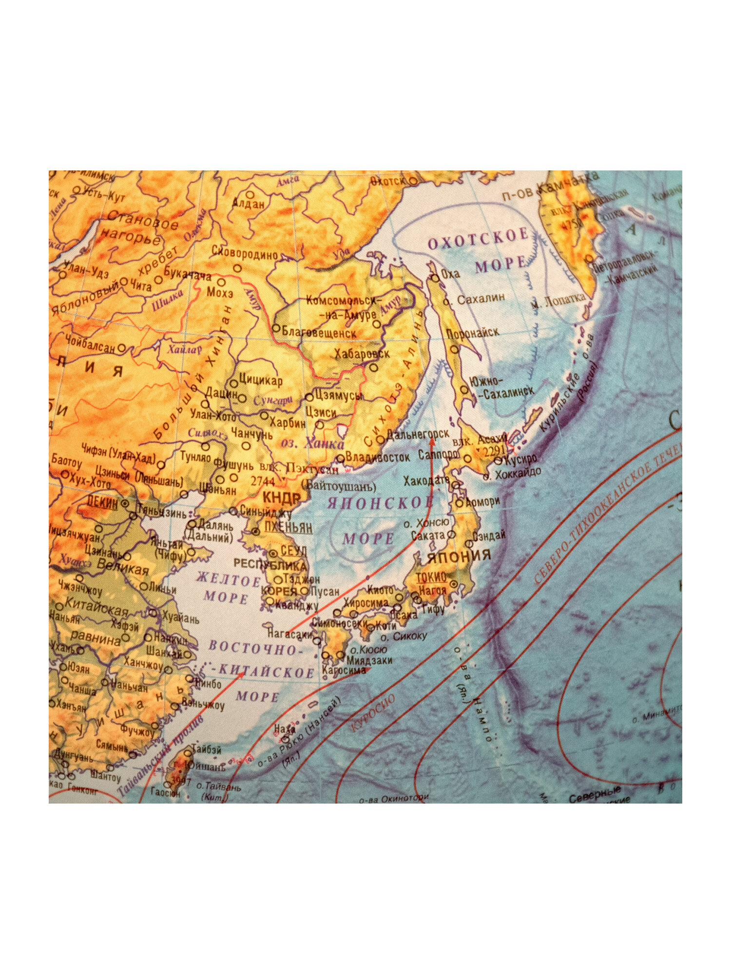 Глобус Globen физический с подсветкой диаметр 32 см - фото 18