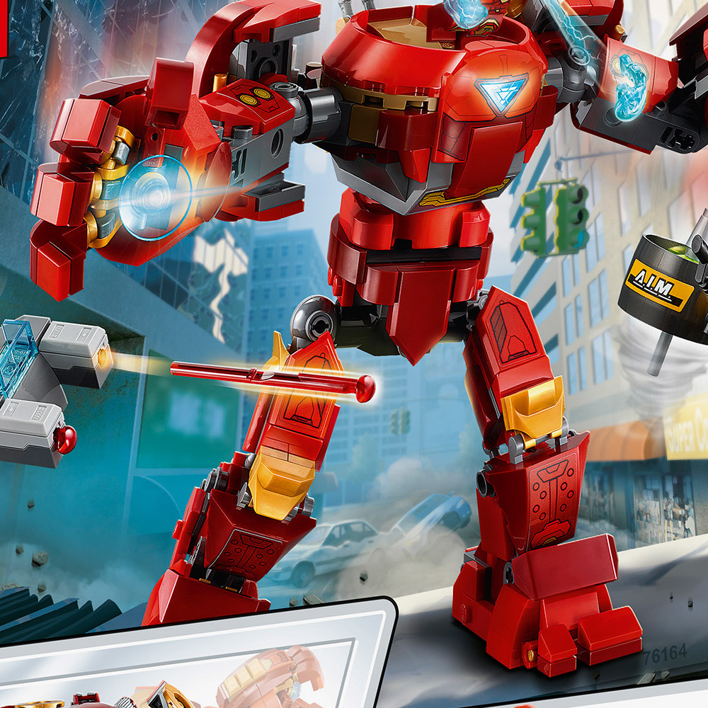 Конструктор LEGO Marvel Super Heroes Халкбастер vs агента А.И.М. 3770 дет. - фото 2