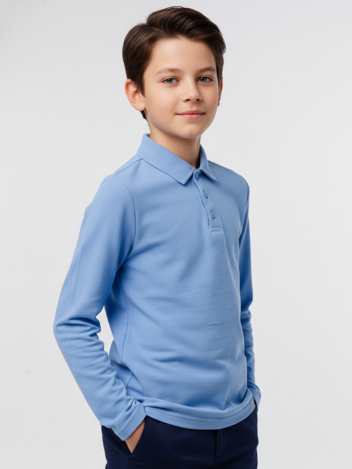 Поло GOJO 625светло-синий - фото 1