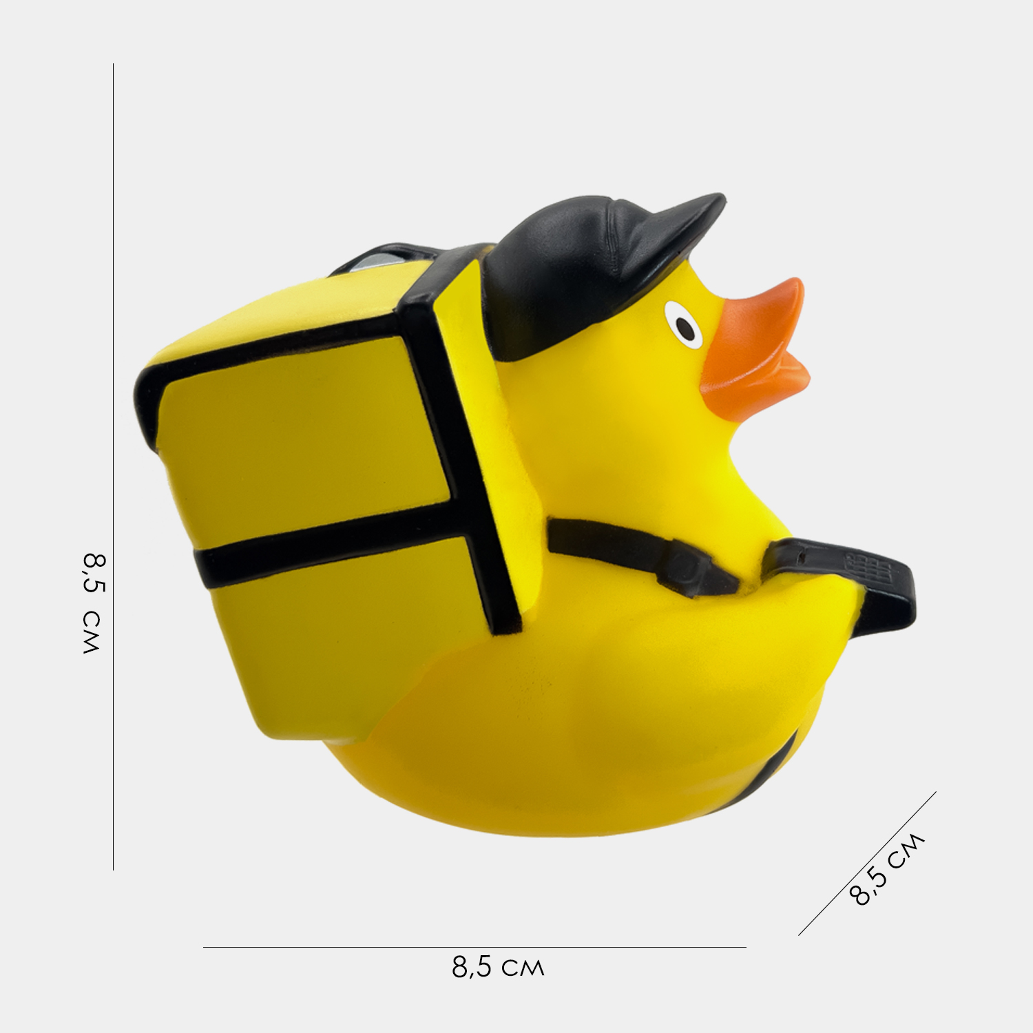 Игрушка Funny ducks Курьер уточка для ванны - фото 5